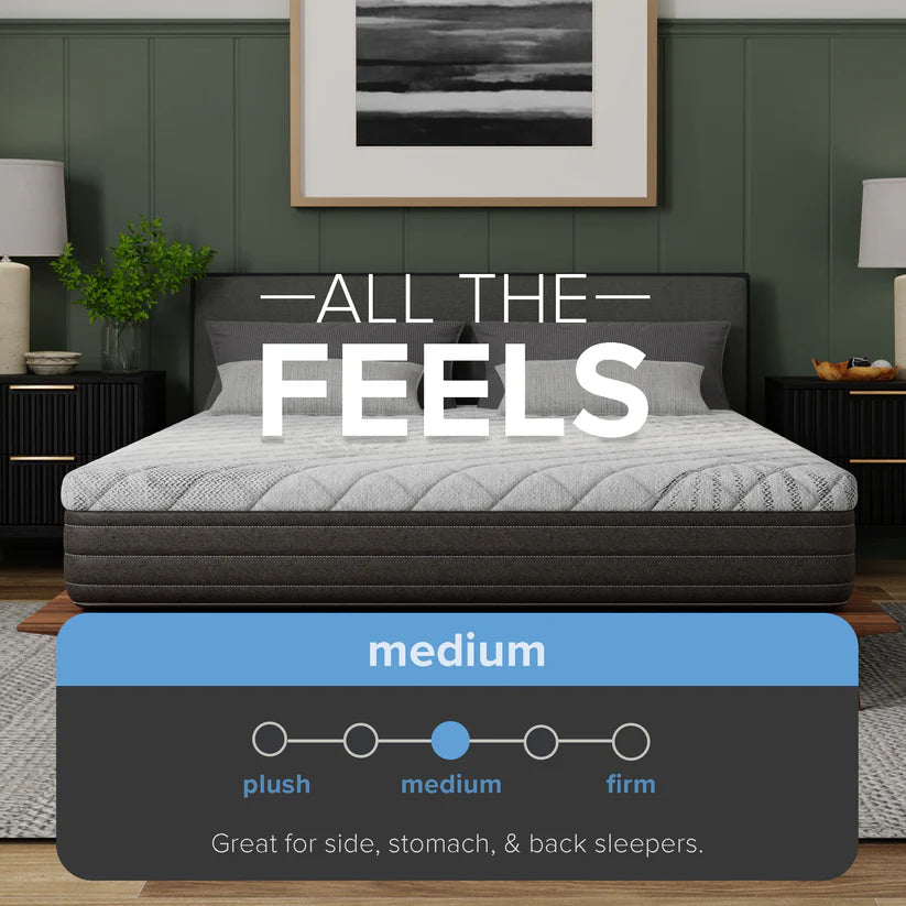 10” Essentials Comfort Reactive Medium Mattress