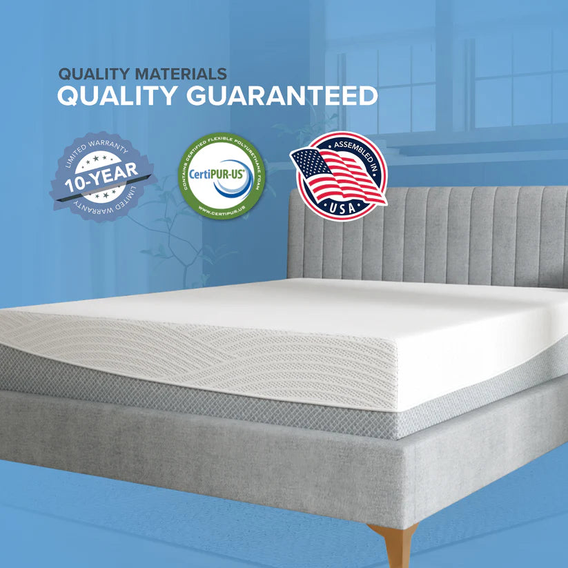 12” EcoCore Hybrid Deluxe Medium Plush Mattress