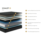 Chalet II GraphiteTitan™ Latex Hybrid Firm 15” Mattress