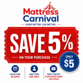 $5 Carnival Ticket — Save 5%