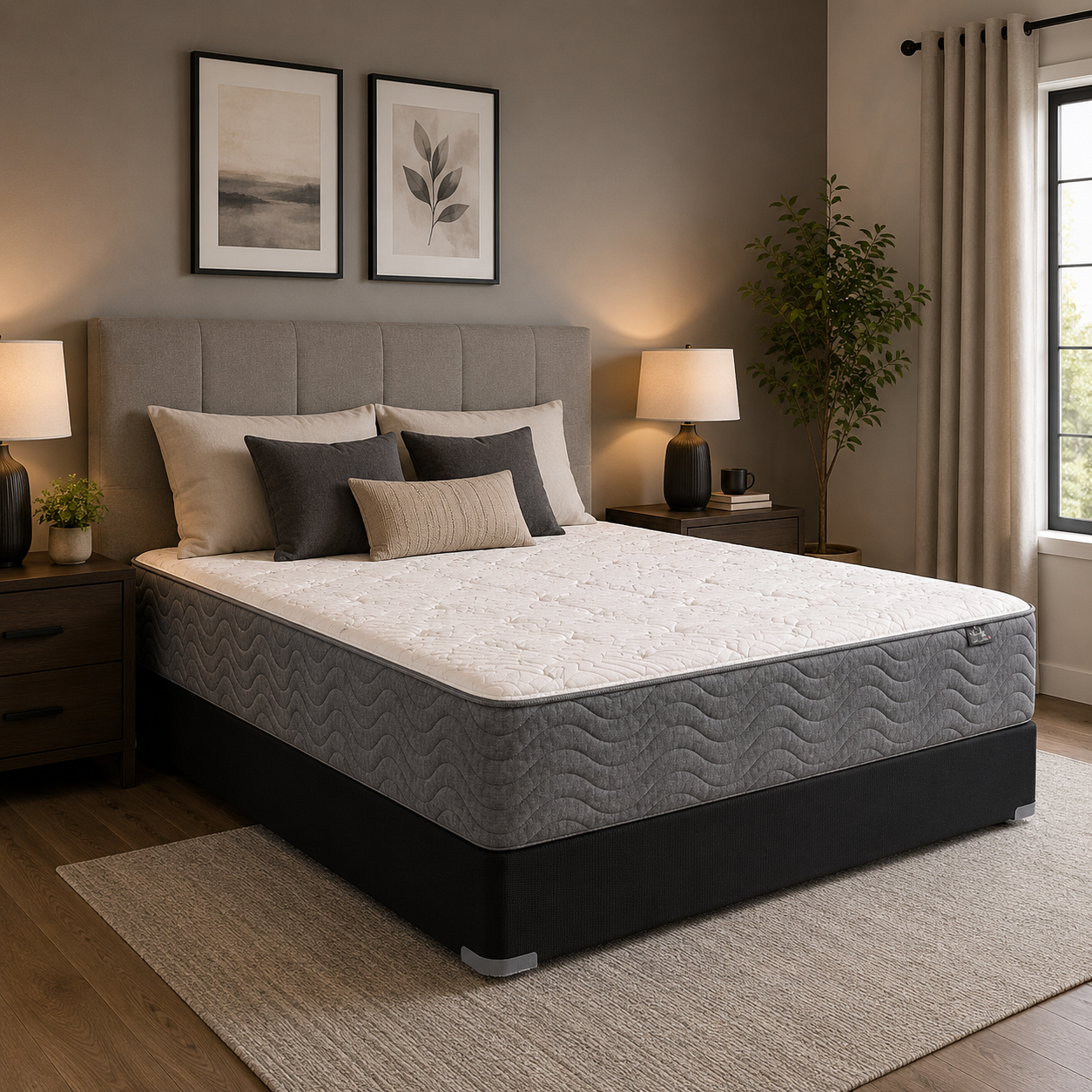 Halston Ultra Plush 14.5" UltraCool™ Copper Fused Pillowtop Mattress