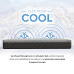 10” Essentials Comfort Reactive Medium Mattress