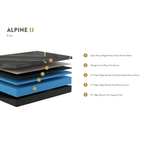 Alpine Firm GraphiteCool™ Memory Foam 13" Mattress