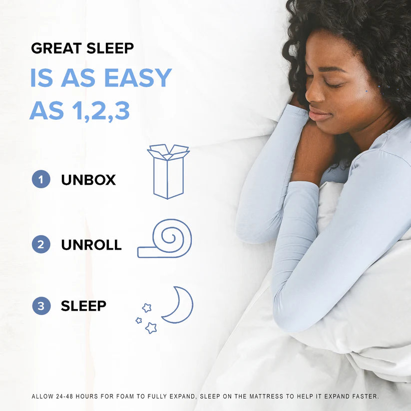 12” EcoCore Hybrid Deluxe Medium Plush Mattress