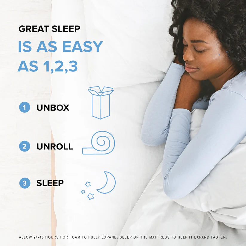 10” Essentials Comfort Reactive Medium Mattress
